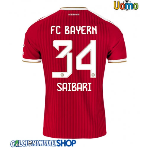 Maglie da calcio Bayern Munich Ismael Saibari #34 Prima Maglia 2026-27 Manica Corta